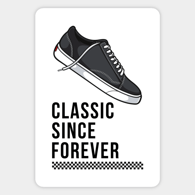 Classic Skater Shoes Magnet by milatees